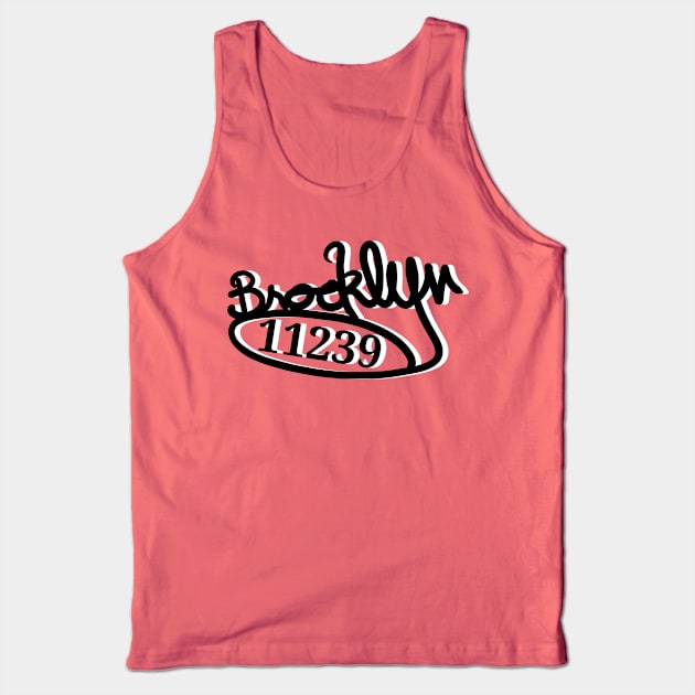 Code Brooklyn Tank Top by Duendo Design